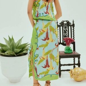 ALEMAIS Rafaela Side-tie Skirt